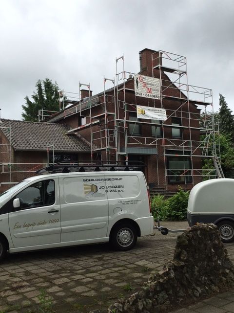 huis in steigers