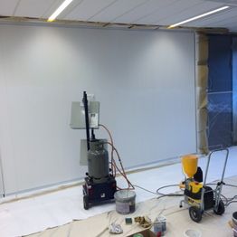 apparatuur spuitwerkzaamheden
